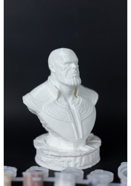 Kendin Boya Set - Thanos - Figür / Büst - 12CM modelleri