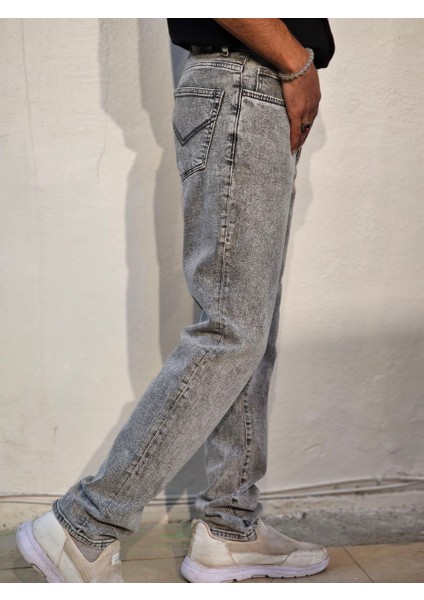 Bonjour Atalays Regular Model Gri Jean Kot Pantolon Ramsey modelleri