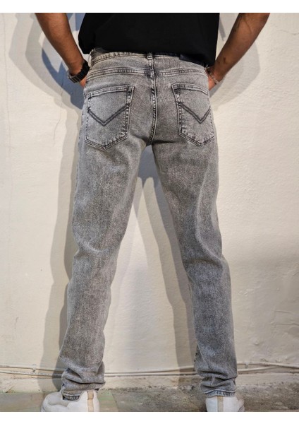 Bonjour Atalays Regular Model Gri Jean Kot Pantolon Ramsey