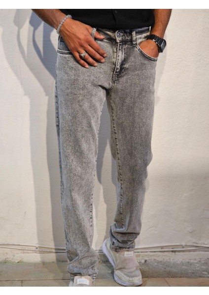 Bonjour Atalays Regular Model Gri Jean Kot Pantolon Ramsey