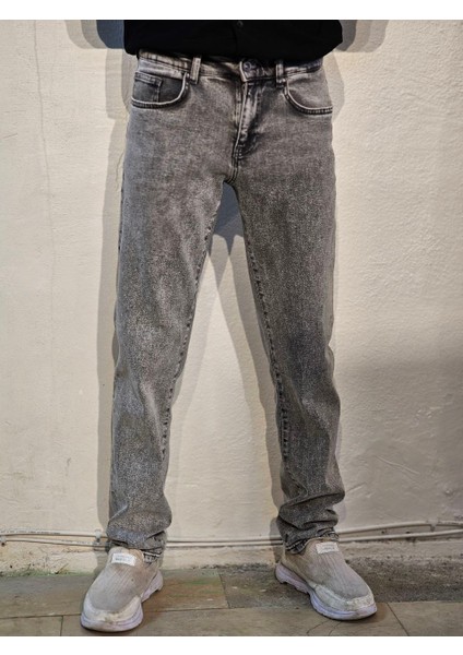 Bonjour Atalays Regular Model Gri Jean Kot Pantolon Ramsey