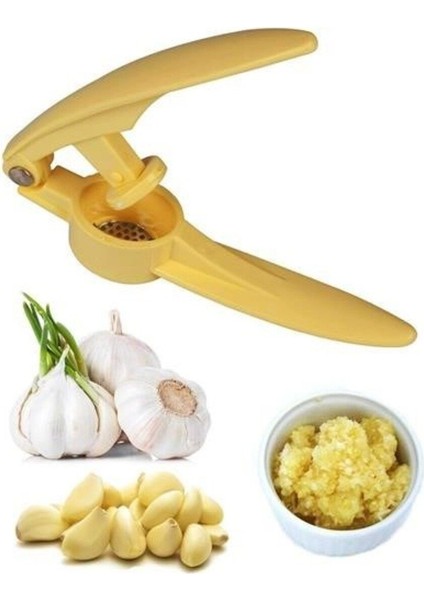 Renkli Pratik Yıkanabilir Sarımsak Ezici, Kolay Kullanım ve Temizlik Için Idealdir