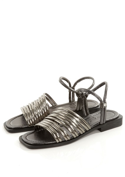 MİA026-1565 Kadın Çoklu Biyeli Abiye Günlük-Düğün-Eğlence-Platin Tatil Terliği fırsatları