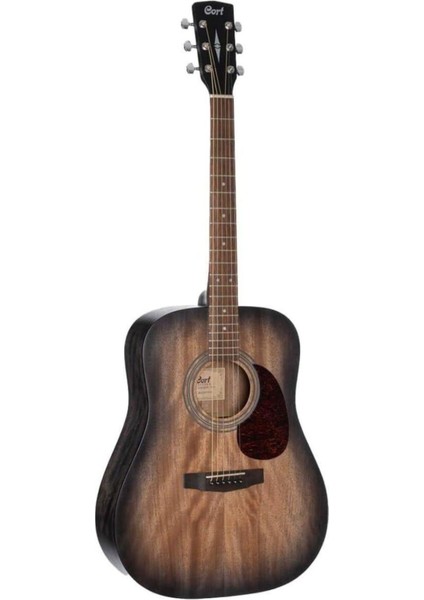 Akustik Gitar, Open Pore Trans Black Burst,
