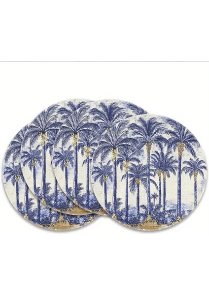 Vintage Amerikan Servisi 4'lü - Örtü modelleri