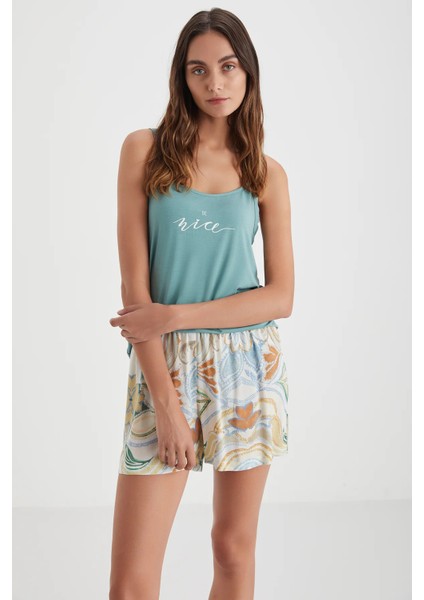 Catherine's Yumuşak Dokulu Askılı Kadın Şort Takım 2720 fiyatları