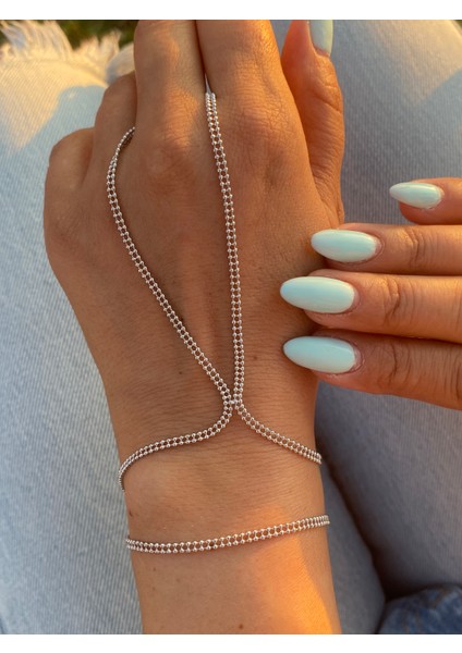 Şahmeran 2 Sıralı Toplu Model Gümüş Renk