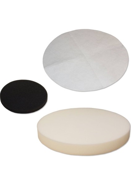 Hgnm E Tradıng Nilfisk Gd 930 Elektrikli Süpürge Sünger Keçe Siyah Filtre Seti 3 Parça