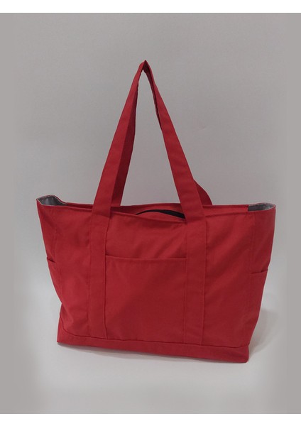 Venedik Büyük Boy Tüm Bakışları Toplayan Çanta - Kırmızı indirimleri