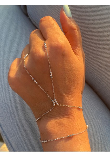 Şahmeran 3 Toplu Ince Zincir Zarif Model Gümüş Renk 14K Rodyum Kaplama fiyatları