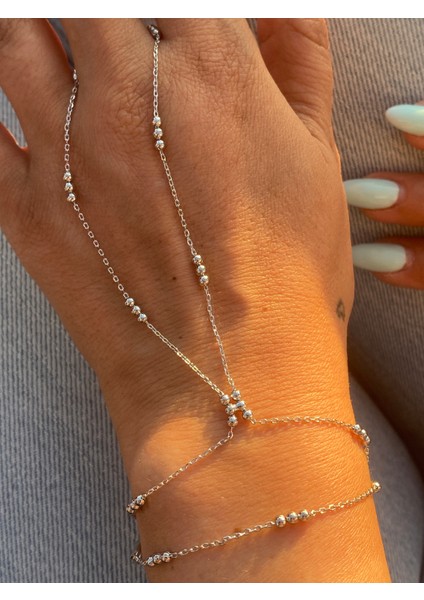 Şahmeran 3 Toplu Ince Zincir Zarif Model Gümüş Renk 14K Rodyum Kaplama fırsatları