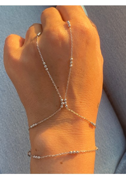 Şahmeran 3 Toplu Ince Zincir Zarif Model Gümüş Renk 14K Rodyum Kaplama indirimleri