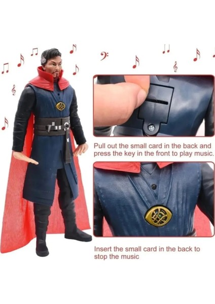 Doktor Strange Sesli Işıklı Müzikli 30 Cm. Karakter Figür Oyuncak Dr Doctor Strange fiyatları