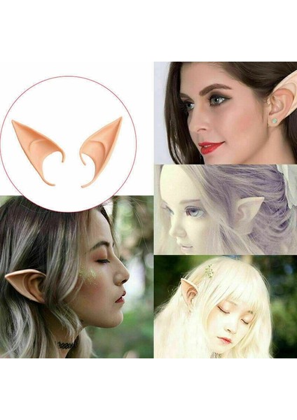 Yumuşak Malzemeden Imal Lateks Elf Kulağı 1 Çift