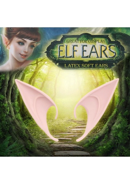 Yumuşak Malzemeden Imal Lateks Elf Kulağı 1 Çift fırsatları