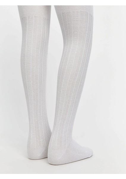 Lcw Kids Desenli Kız Çocuk Külotlu Çorap 2'li (W5) indirimleri