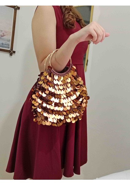 Karamel Pullu Çanta fiyatları