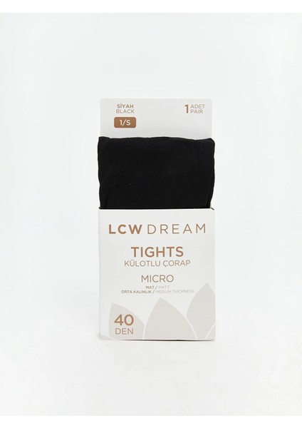 Lcw Dream 40 Denye Mat Kadın Külotlu Çorap (W5) fiyatları