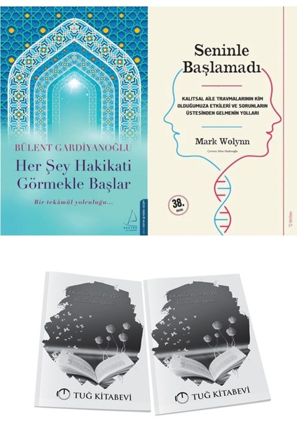 Her Şey Hakikati Görmekle Başlar ve Seninle Başlamadı + Hediyeli