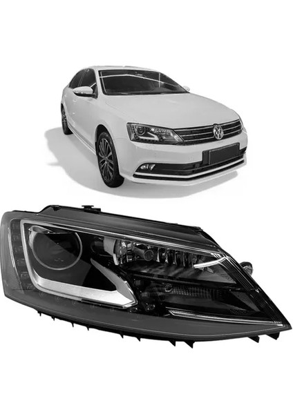 Volksvagen Jetta 2011-2014 Mk6 Gli Ön Far