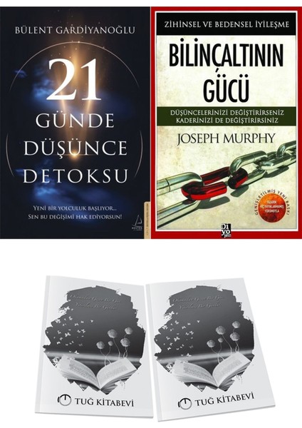 21 Günde Düşünce Detoksu ve Bilinçaltının Gücü + Hediyeli