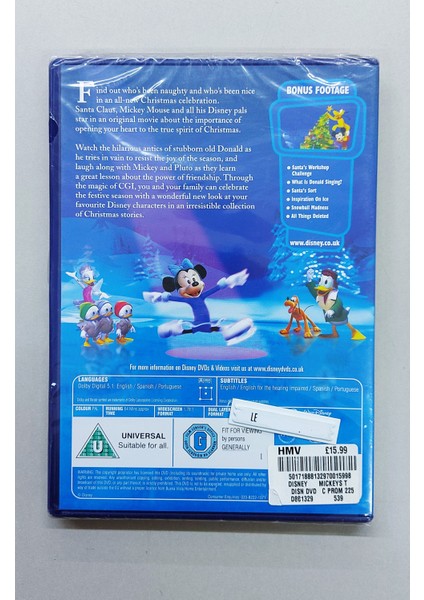 2004 Walt Disney Mickey's Upon Twice A Christmas DVD indirimleri