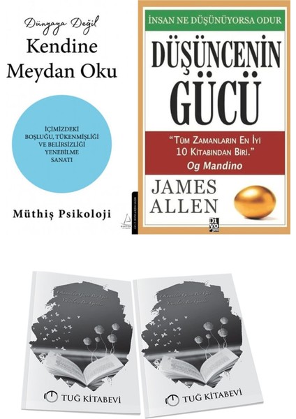 Dünyaya Değil Kendine Meydan Oku ve Düşüncenin Gücü + Hediyeli