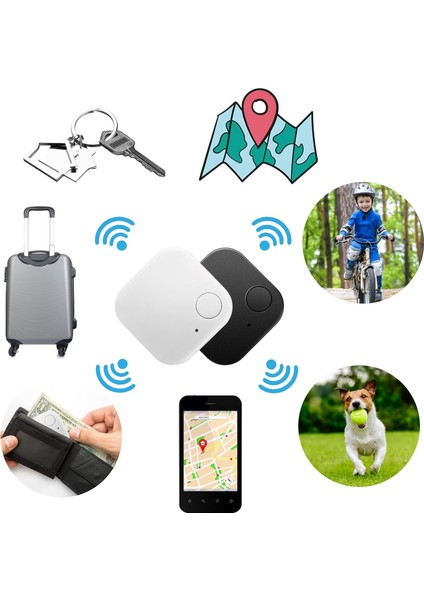 Itag Bluetooth Akıllı Ev, Araba Aksesuarı Parça Etiketi Izleyici,ios-Andorid Uyumlu, Kayıp Anahtarlar, Çanta, Cüzdan, Bagaj, Evcil Hayvanlar, Gözlükler, 2025 Sürümü Için Ek Bulucu Takipcihazı