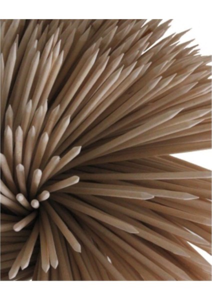 Renkli Ahşap Çöp Şiş Çubuğu 25 cm 500 Adet, 3 mm Kalınlık fiyatları
