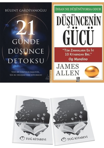 21 Günde Düşünce Detoksu ve Düşüncenin Gücü + Hediyeli