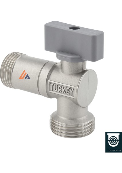 Mini Küresel Musluk – Aç Kapa Vanalı, G3/4, Çamaşır & Bulaşık Makinesi Bağlantı Musluğu fırsatları