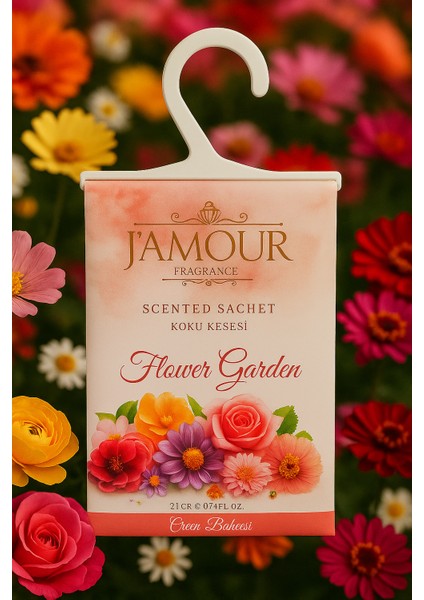 Flower Garden (Çiçek Bahçesi) Askılı Dolap ve Çekmece Kokusu Uzun Süre Çiçek Kokusu modelleri