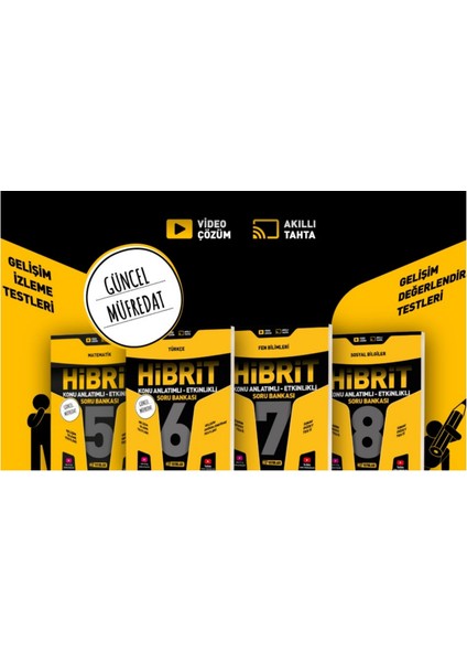 Hız 8.sınıf Fen Hibrit Soru + 36 Haftalık Deneme Lgs 2026 + Telefon Tutucu + Çözüm Ayracı