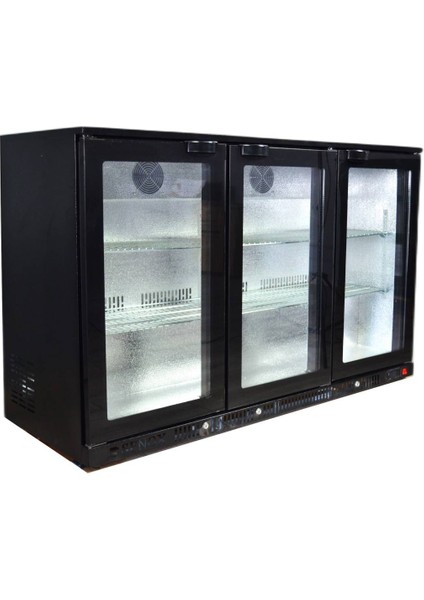 BBC-350 Bar Tipi 3 Kapılı Şişe Soğutucu Dolap