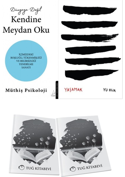 Dünyaya Değil Kendine Meydan Oku ve Yaşamak + Hediyeli