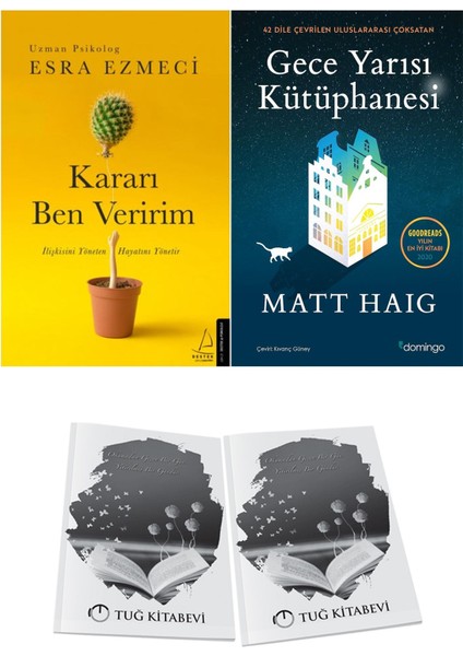 Kararı Ben Veririm ve Gece Yarısı Kütüphanesi + Hediyeli