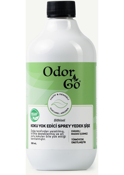 Koku Giderici Sprey Yedek Şişe (500 ml)