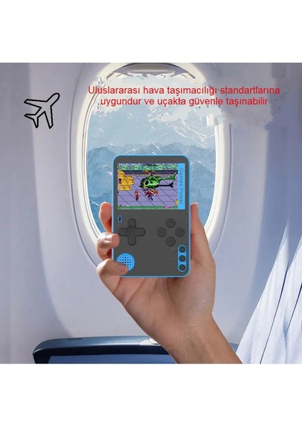 500 Dahili Oyunlu Mini Game Console Taşınabilir Retro Oyun Konsolu Eğlence Keyif Bir Arada