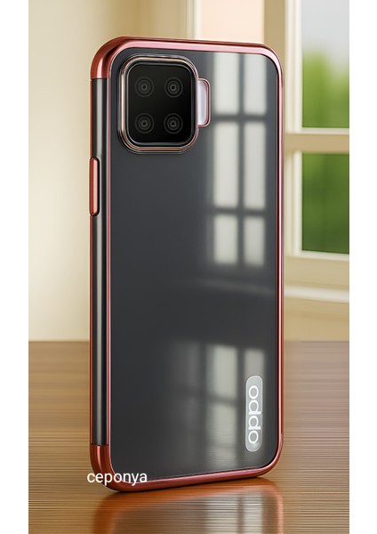 Oppo A73 Kılıf Ince Köşeleri Renkli Şeffaf Silikon modelleri