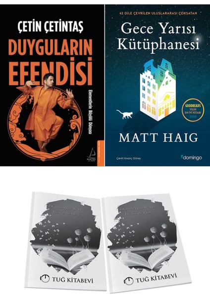 Duyguların Efendisi ve Gece Yarısı Kütüphanesi + Hediyeli