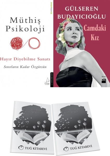 Müthiş Psikoloji Hayır Diyebilme Sanatı ve Camdaki Kız + Hediyeli
