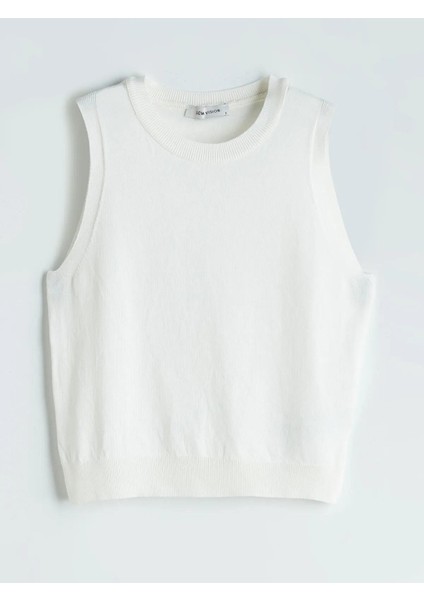 Lcw Vision Bisiklet Yaka Kadın Triko Atlet (W5) indirimleri