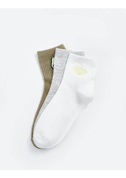 Lcw Dream Baskılı Kadın Soket Çorap 3'lü (W5) fiyatları