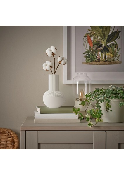 Serenity Beyaz Modern Dekoratif Vazo - 3D Baskı fiyatları