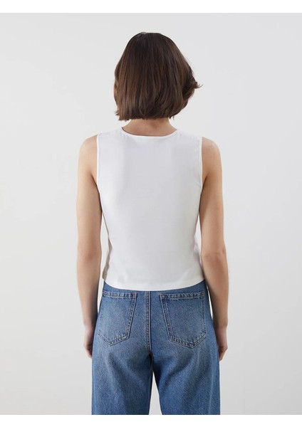 Lcw Vision Bisiklet Yaka Kadın Atlet (W5) fırsatları