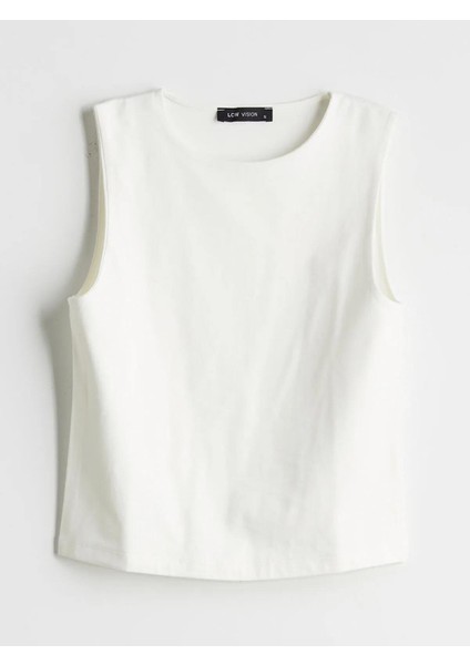 Lcw Vision Bisiklet Yaka Kadın Atlet (W5) indirimleri