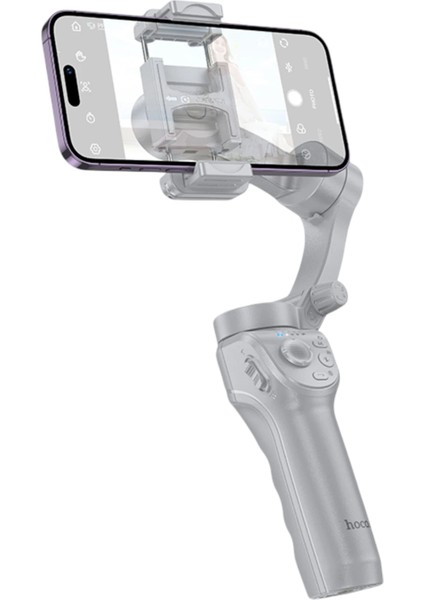 K24 360 Derece Otomatik Yüz Takipli Tripodlu Akıllı Selfie Gimbal Gri fiyatları