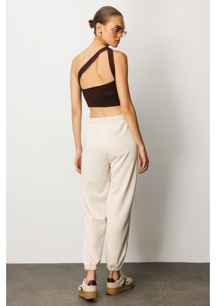 Kadın Elastik Bel Jogger Pantolon