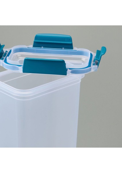 Renkli 1450 ml Kilitli Erzak Kabı, Güvenli ve Şık Saklama Çözümü fiyatları