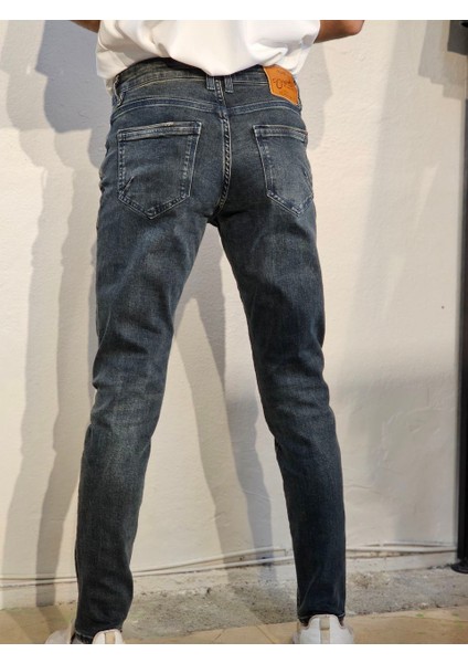 Colins Slim Fıt Model Erkek Koyu Jean Kot Pantolon fırsatları